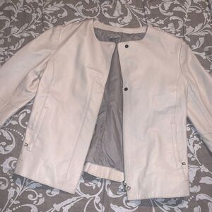 European leather jacket size xs